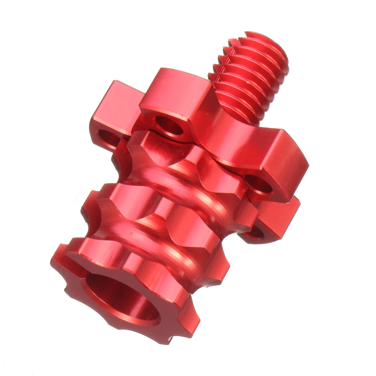 CNC Clutch Brake Lever Cable Adjuster Screws M8 8mm Thread Red
